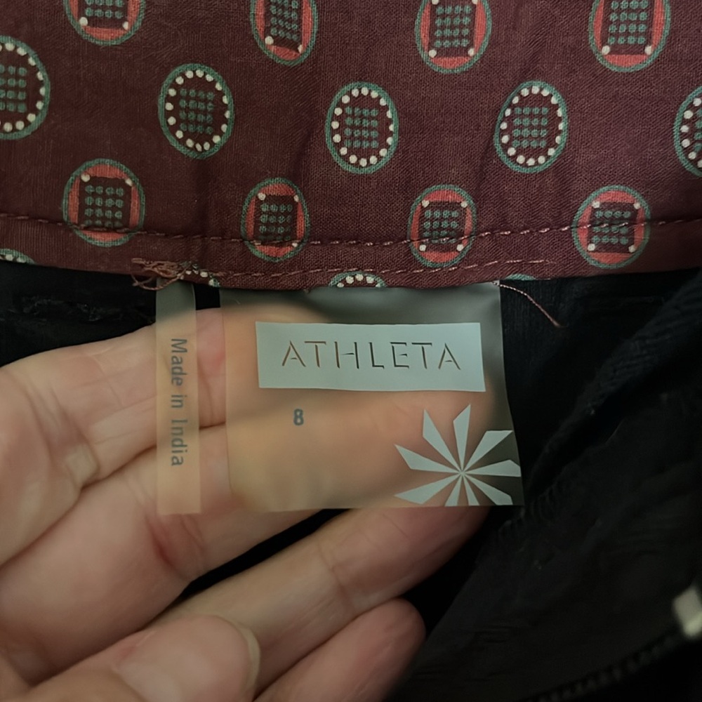 Athleta crushed velvet mini skirt - Picture 8 of 11